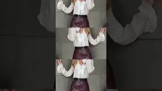 Стильный образ с мини-юбкой ❤️&zwj;🔥