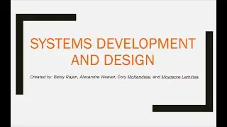 Team 6- Systems Development and Design (MIS)