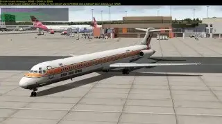 X-Plane - EGKK to EINN - Full Flight - Rotatesim MD88