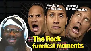 The Rock MOCKING WWE Wrestlers Is HILARIOUS 😂🔥 (Reaction)