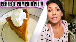 THE PERFECT PUMPKIN PIE! - #TastyTuesday