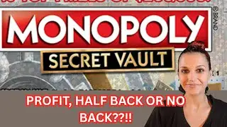 Is The Monopoly Secret Vault Worth $30? #lottery #scratchofftickets #win #fyp