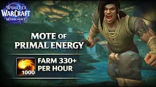 Best Mote of Primal Energy Farm Route | WoW Midnight Gold Farm
