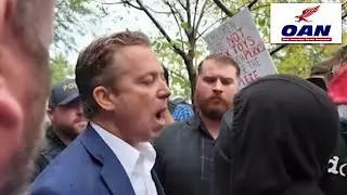 REP ANDY OGLES STANDS HIS GROUND AGAINST LIBERAL PROTESTERS