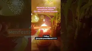 Benefits of burning cinnamon stick💥💗💓💜
