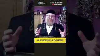 🥥 Can we use coconut oil on Shabbos? #Torah #shorts