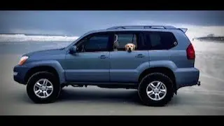 Safety cargo net Lexus GX470