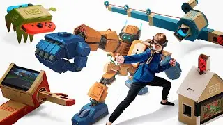I build The Nintendo Labo car set Episode 3.