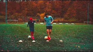 Fake Rabona soccer skills drills
