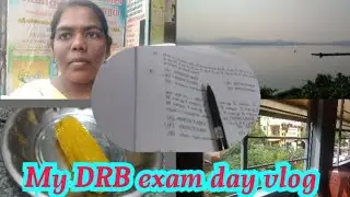 My DRB bank exam day vlog 2025/@ciniminivlogsdhivana 