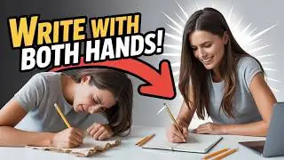 How to Write with Your Non-Dominant Hand | Become Ambidextrous Easily