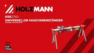 HOLZMANN USK2760 - Universeller Maschinenst&auml;nder / universal machine stand (OFFICIAL VIDEO)