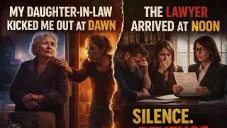 My Daughter in Law Kicked Me Out at Dawn  The Lawyer Arrived at Noon