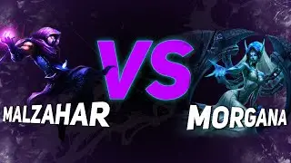 Malzahar VS Morgana || League of Legends 1v1 Gameplay
