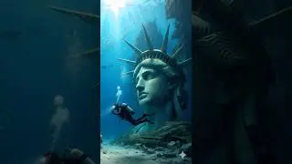 The Sunken City of Manhattan 🌊 | Deep Underwater Exploration | Statue of Liberty Revealed