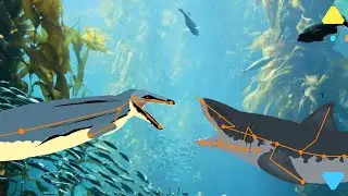 Basilosaurus vs Megalodon