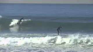 SIC & SUPthemag San Diego Winter SUP surfing.