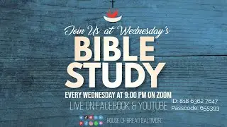 LIVE BIBLE STUDY AT H.O.B | HOSTED BY @BishopAndreasEpey | November 19, 2025