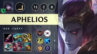 Aphelios ADC vs Sivir - KR Grandmaster Patch 25.17