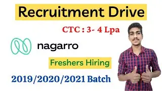 Nagarro Recruitment 2021| Nagarro Off Campus Drive 2021| Freshers Hiring 2021