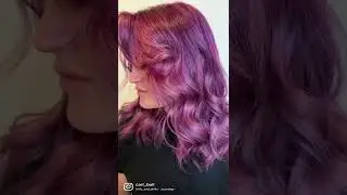 Watch this Violet transformation @aveda