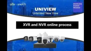 Uniview NVR or XVR online process