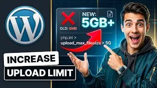 Как увеличить размер загружаемого файла в All in One WP Migration WordPress (самый простой способ...