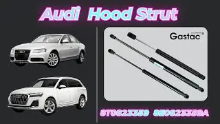 Easy DIY: Replace Your Audi hood Struts with Our Gas Springs (8T0823359  & 8E0823359A)