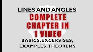 Lines and Angles| Class 9 | MATHS (IN HINGLISH)