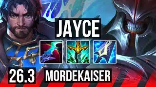 JAYCE vs MORDEKAISER (TOP) | NA Grandmaster | 26.3