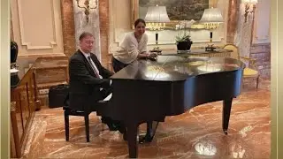 Kunst & Klavier: Magische Symbiose 🎨🎹  Leonhard Baumert & Michaela de Luxe 💎
