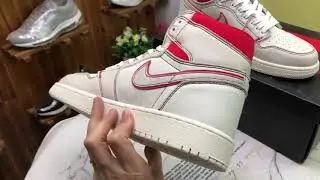 Jordan 1 Retro High Phantom Gym Red (GS) - 575441-160