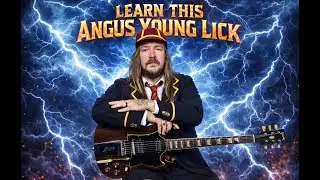 How to Play an Angus Young&ndash;Style Guitar Lick