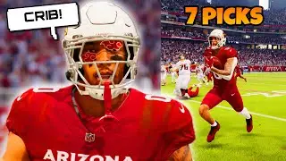 I Broke The NFL Record For Pick Sixes In A Single Game! | Madden 24 Franchise Mods