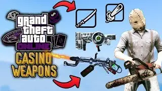 GTA Online Casino DLC Update - NEW WEAPONS! Mk2 Variants, Exclusive Skins from Gambling & More!