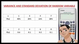 FINDING THE VARIANCE AND STANDARD DEVIATION OF RANDOM VARIABLES