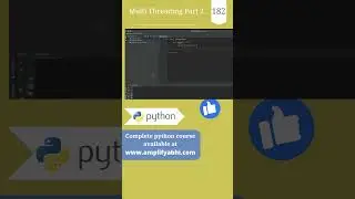 Python : Multi Threading Intro | Part 2 | py srt 182