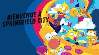 Bienvenue à Springfield City. The Simpsons !
