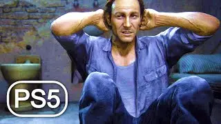 Uncharted 4 - Sam Drake Prison Escape PS 5 Gameplay