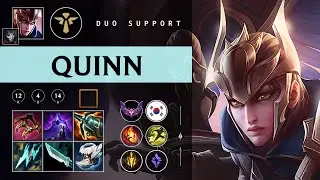 Quinn Support vs Thresh - KR Master Patch 26.02