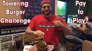 Huge 4 lb Cheeseburger Challenge @ Milwaukee Burger Company