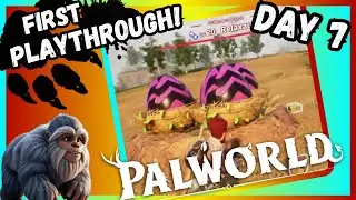 Palworld Day 7! This One is NOT Afraid to be Violent! Polar Squatch Plays Palworld!