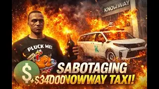 Destroying  KNOWWAY TAXI'S Reputation SOLO😂😎🔥🚕 :GTA ONLINE