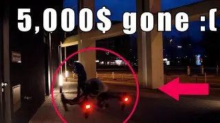 How to lose 5,000$ in 7 seconds | DJI Inspire Crash