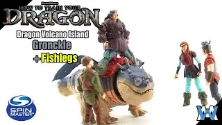 Finally Fishlegs!!| How To Train Your Dragon Gronckle & Fishlegs Movie Toy Review