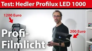 Praxistest: Hedler Profilux 1000 &ndash; das macht Profi-Filmlicht aus