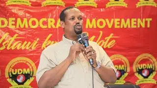 UDM Party leader Ali Roba questions Central leaders on why they oppose pastoral counties.