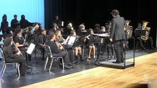 Rolesville High School Concert Band performs Along the Crystal Coast on 3/21/2022