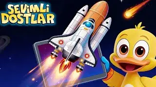 Çocuklar İçin Roket Oyunu 🚀 | Sevimli Dostlar ile Eğlenceli Mobil Oyun 🎮