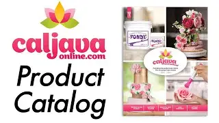 Caljava Catalog Video Slideshow - Gum Paste Sugar Flowers, Fondant, Cupcake Toppers, & Cake Supplies